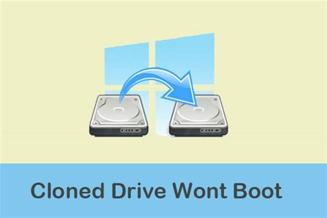 cloned drive wont boot|make a cloned disk bootable.